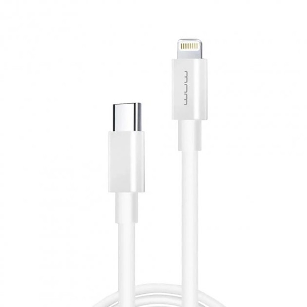 USB-кабель WUW X173 12W (Type-C на Lightning) (Білий)