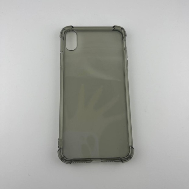 Силіконовий 6D чохол для Apple iPhone XS Max (Сірий)