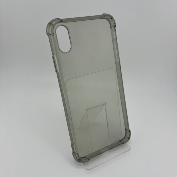 Силіконовий 6D чохол для Apple iPhone XS Max (Сірий)