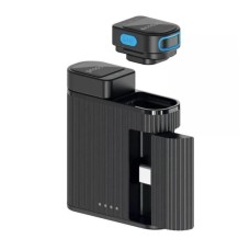 Бездротовий мікрофон-петличка Proove DualCast (Type-C / Lightning) (Чорний)