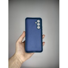 Силикон Original 360 Case Samsung A54 (ShutCam) (Тёмно-лазурный)
