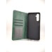 Чохол-книжка Leather Elegant Samsung Galaxy A05s (Темно-зелений)