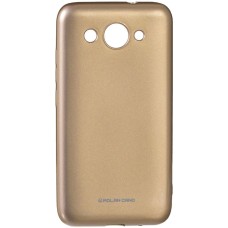 Силіконовий чохол Molan Shining для Huawei Y3 2017 Золотий