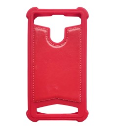 Накладка Leather Universal 4.5-4.7 (Красный)
