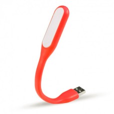 Гнучка USB лампа-ліхтарик USB LED Light (Червоний)