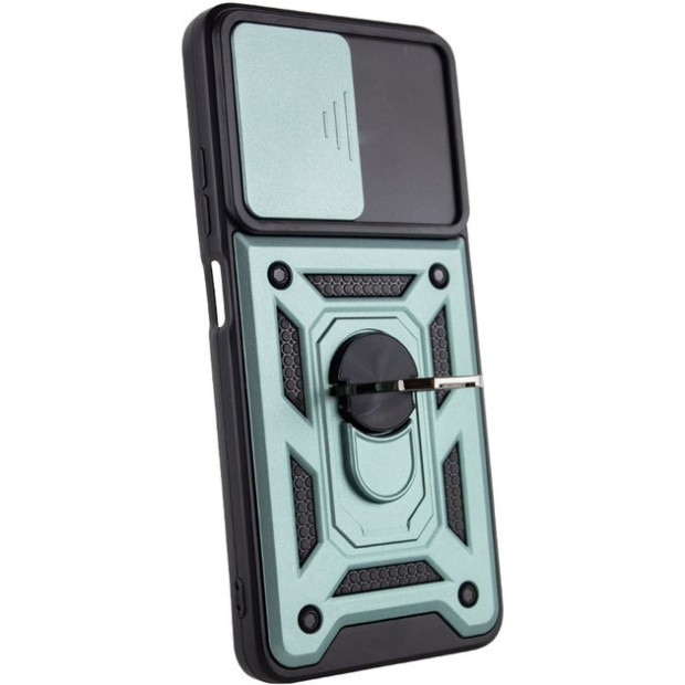 Броньований чохол Ring Serge Armor Case Xiaomi Redmi 13 4G (ShutCam) (Зелений)