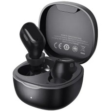 Бездротові вакуумні навушники-гарнітура Baseus Bowie Encok WM01 (Чорні)