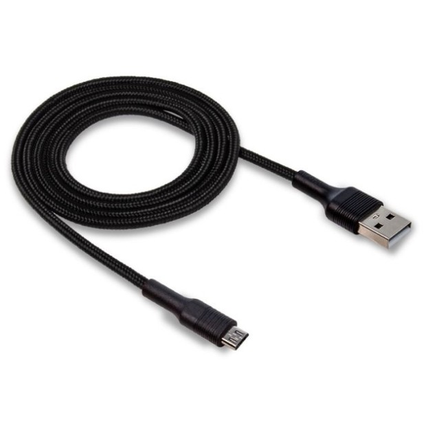 USB-кабель Walker C575 (1м) (MicroUSB) (Чорний)