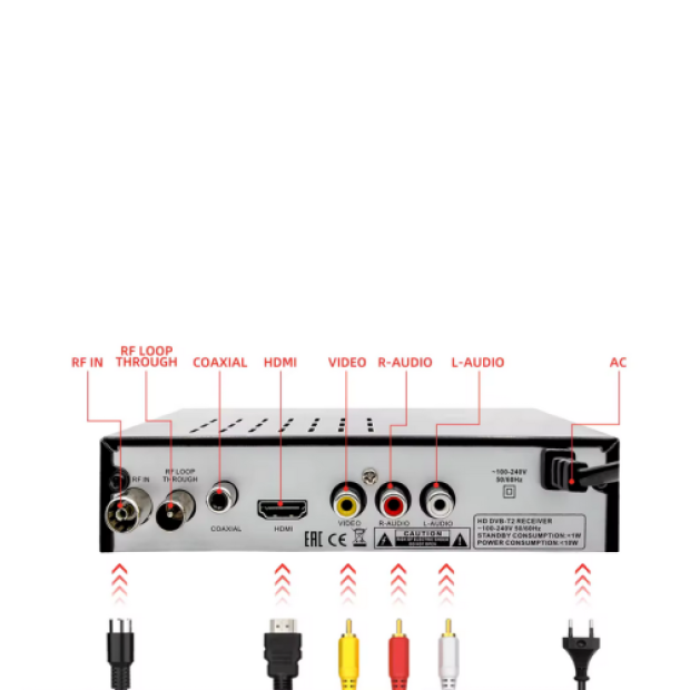 Цифровий ТВ приймач ASPOR T2 603 Цифровий ТВ приймач ASPOR T2 603, Харків, Київ, Україна