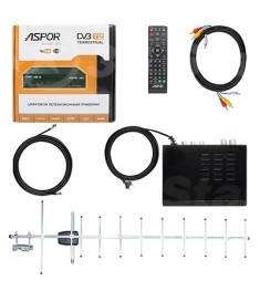 Цифровий ТВ приймач ASPOR T2 603 Цифровий ТВ приймач ASPOR T2 603
