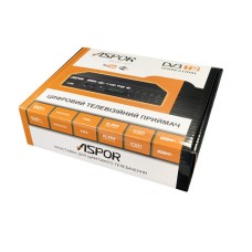 Цифровий ТВ приймач ASPOR /  ATV T2