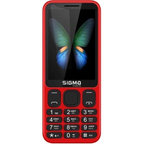 Мобильный телефон Sigma X-style 351 Lider (Red) (Уценка) (2 Категория)