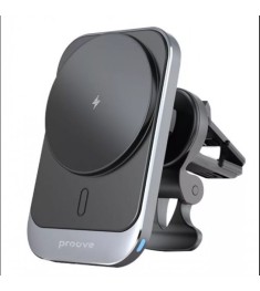 Proove Square Magnetic Car Holder Pro 15W (Gray) WHSP15010004