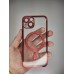 Чохол UMKU Shining з MagSafe для Apple iPhone 13 (Червоний)