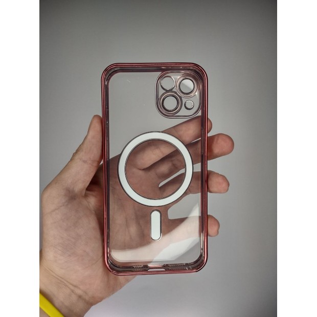 Чохол UMKU Shining з MagSafe для Apple iPhone 13 (Червоний)