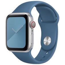 Ремешок Apple Watch Silicone 42 / 44 / 49mm (22) Blue Cobalt