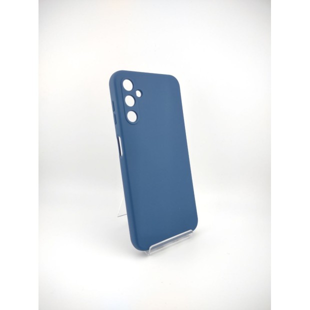 Силікон оригінальний Samsung A14 (ShutCam) (Темно-синій)