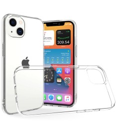 Силикон WS Apple iPhone 13 (Прозрачный)