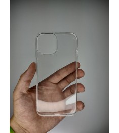 Силиконовий чохол WS для Apple iPhone 15 (прозорий)