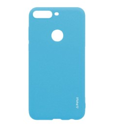 Силикон iNavi Color Huawei Y7 (2018) / Y7 Prime (2018) / Honor 7C Pro (голубой)