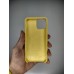 Силіконовий оригінальний чохол Apple iPhone 11 Pro (Жовтий крем)