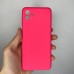 Силикон Original Case Samsung Galaxy A04 (2022) (ShutCam) (Малиновый)