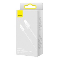 USB-кабель Baseus Dynamic 2.4A (1 м) (Lightning) (Білий) CALD000402