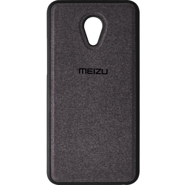Силіконовий чохол Textile для Meizu M5 (Чорний) Силіконовий чохол Textile для Meizu M5 (Чорний)