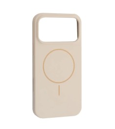 Силикон Original Round Case with MagSafe Apple iPhone 17 Pro (17) Antique White Силикон Original Round Case with MagSafe Apple iPhone 17 Pro (17) Antique White