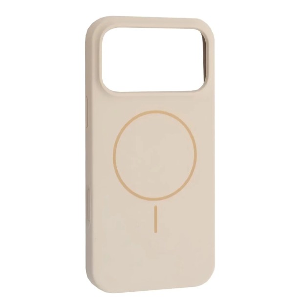 Силикон Original Round Case with MagSafe Apple iPhone 17 Pro (17) Antique White Силикон Original Round Case with MagSafe Apple iPhone 17 Pro (17) Antique White