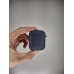 Чохол для навушників Full Silicone Case with Microfiber Apple AirPods (09) Midnight Blue.