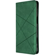 Чохол-книжка Leather Book Samsung Galaxy M51 (Темно-зелений) (Уцінка) (Категорія 2)