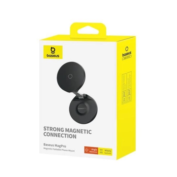 Автотримач Baseus MagPro Magnetic Foldable (Чорний) B10564101121-00