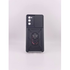 Бронь-чехол Ring Serge Armor Case Samsung Galaxy S20 FE (ShutCam) (Чёрный)