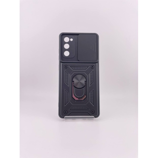 Бронь-чехол Ring Serge Armor Case Samsung Galaxy S20 FE (ShutCam) (Чёрный)