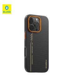 Blueo Fully Wrapped Aramid Fiber Case with MagSafe for Apple iPhone 16 Pro Max (..