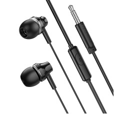 Wired In-Ear Headphones with Microphone Borofone BM73 Platinum (Dark Gray)