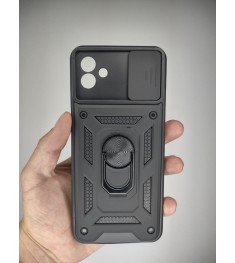 Броньований чохол Ring Serge Armor Case Samsung Galaxy A04 (ShutCam) (Чорний)