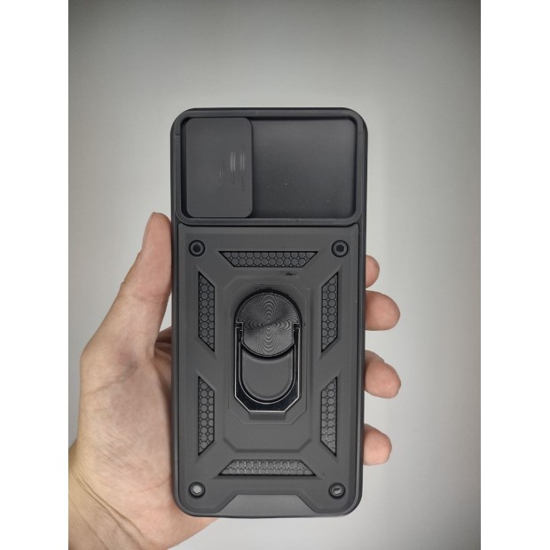 Броньований чохол Ring Serge Armor Case Samsung Galaxy A04 (ShutCam) (Чорний)