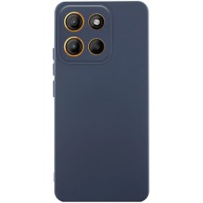Силикон Original Motorola Moto G75 (ShutCam) (Тёмно-синий)