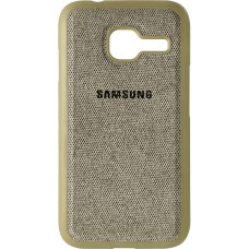 Чохол силіконовий Textile Samsung Galaxy J1 Mini J105 (Хакі)