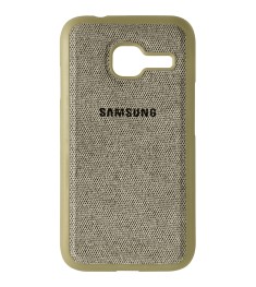 Чохол силіконовий Textile Samsung Galaxy J1 Mini J105 (Хакі)