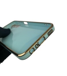 Накладка Metal Camera Samsung Galaxy A24 / M34 (Тёмно-зелёный)