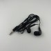 Wired In-Ear Headphones-Headset Vacuum New MP3 (Black)