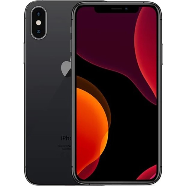 Мобільний телефон Apple iPhone X 256 Гб (Space Grey) (клас A+) 78% Використовується