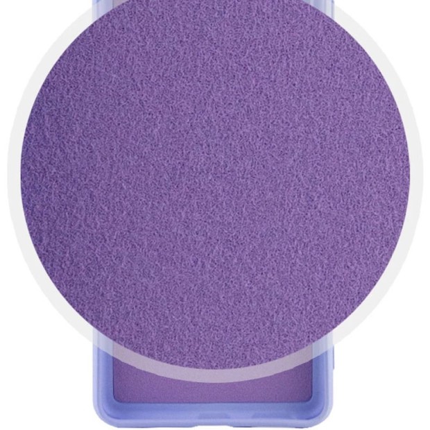 Силикон Original Xiaomi Redmi 14C (ShutCam) (Светло-фиолетовый)