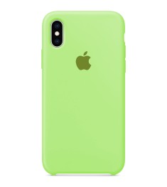 Силикон Original Case Apple iPhone XS Max (10) Mint