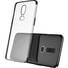 Силиконовый чехол UMKU Line OnePlus 6T (чёрный)