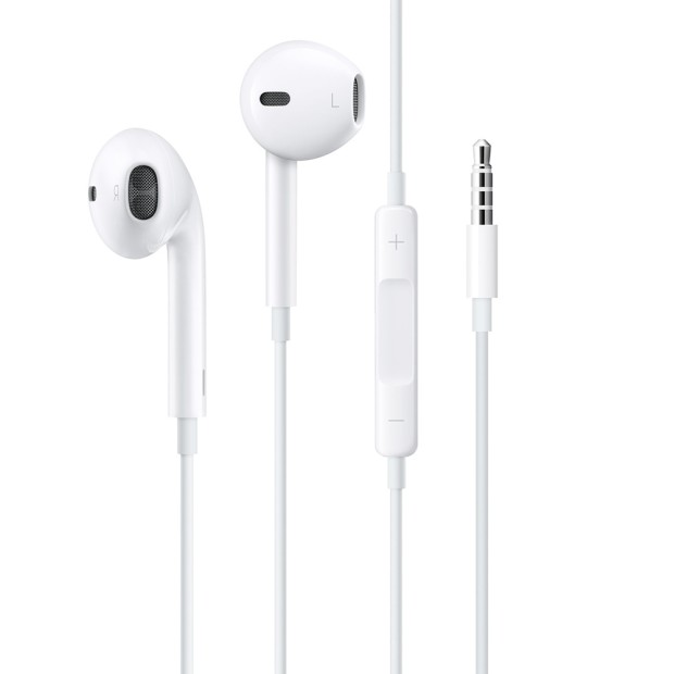 Наушники Apple EarPods 3,5mm 2019 (MD827) (Original Plastic)