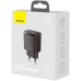 Адаптер Baseus Compact 20W 3A QC (1USB  /  1Type-C) (Чорний) CCXJ-B01